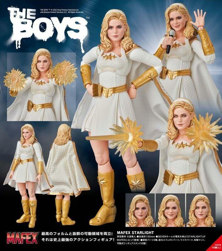 Medicom Toy MAFEX 可動模型 - No.187 星光 Starlight《黑袍糾察隊 The Boys》  (AL126)