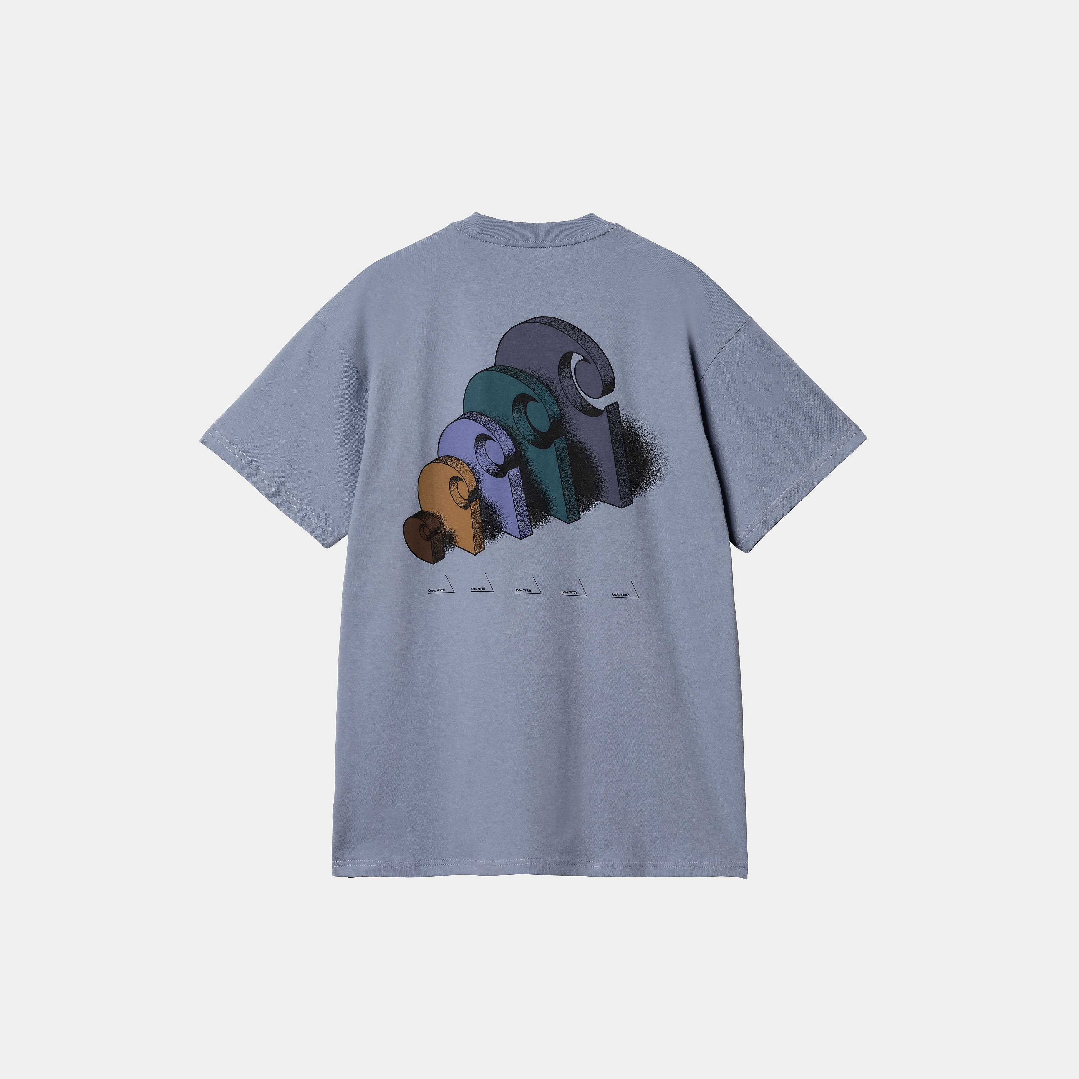 -(E2d04)- CARHARTT WIP S/S DIAGRAM C T-SHIRT LOGO 短T 黑色/藍色/白色-I033177