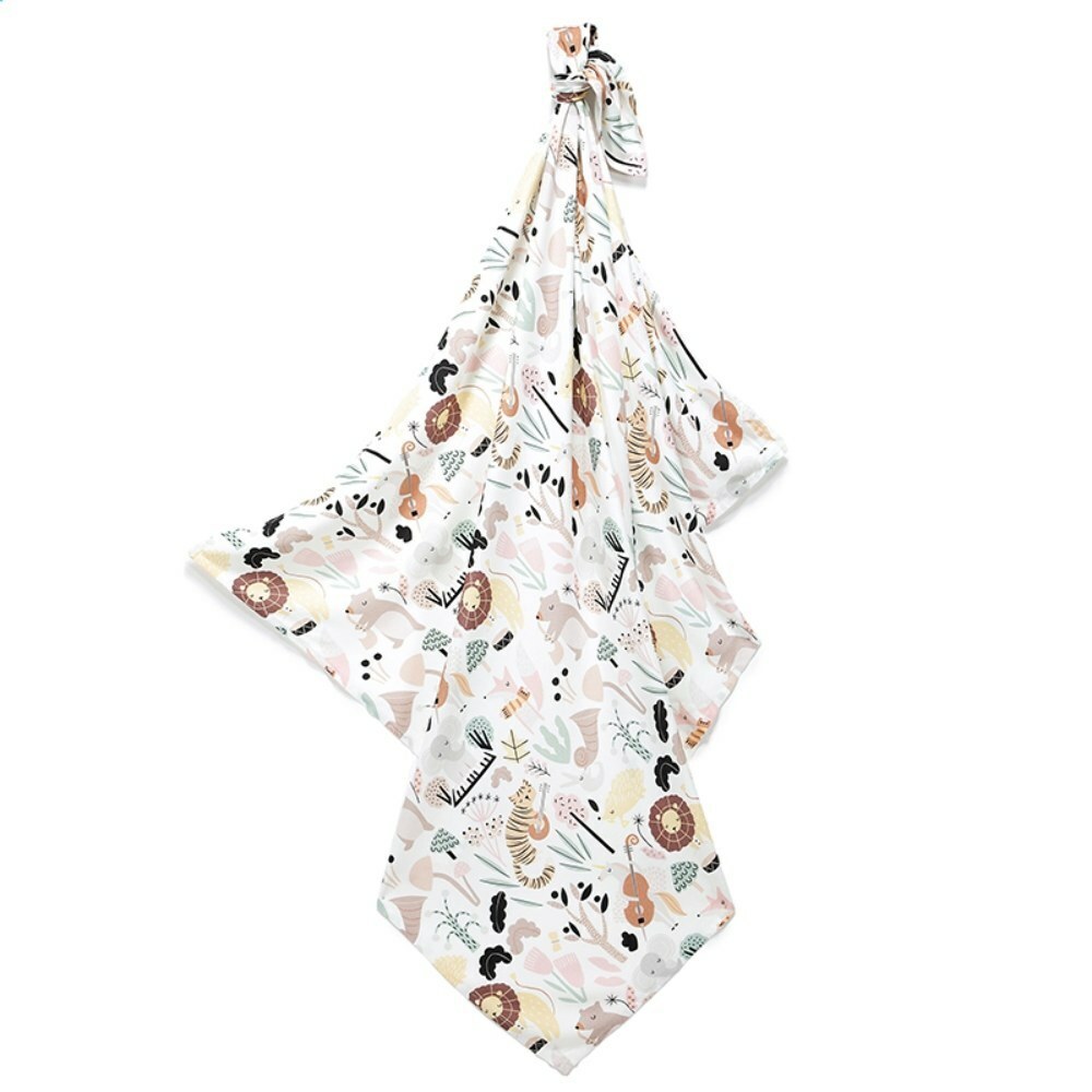 La Millou波蘭 竹纖涼感巾｜抗菌包巾｜動物交響樂