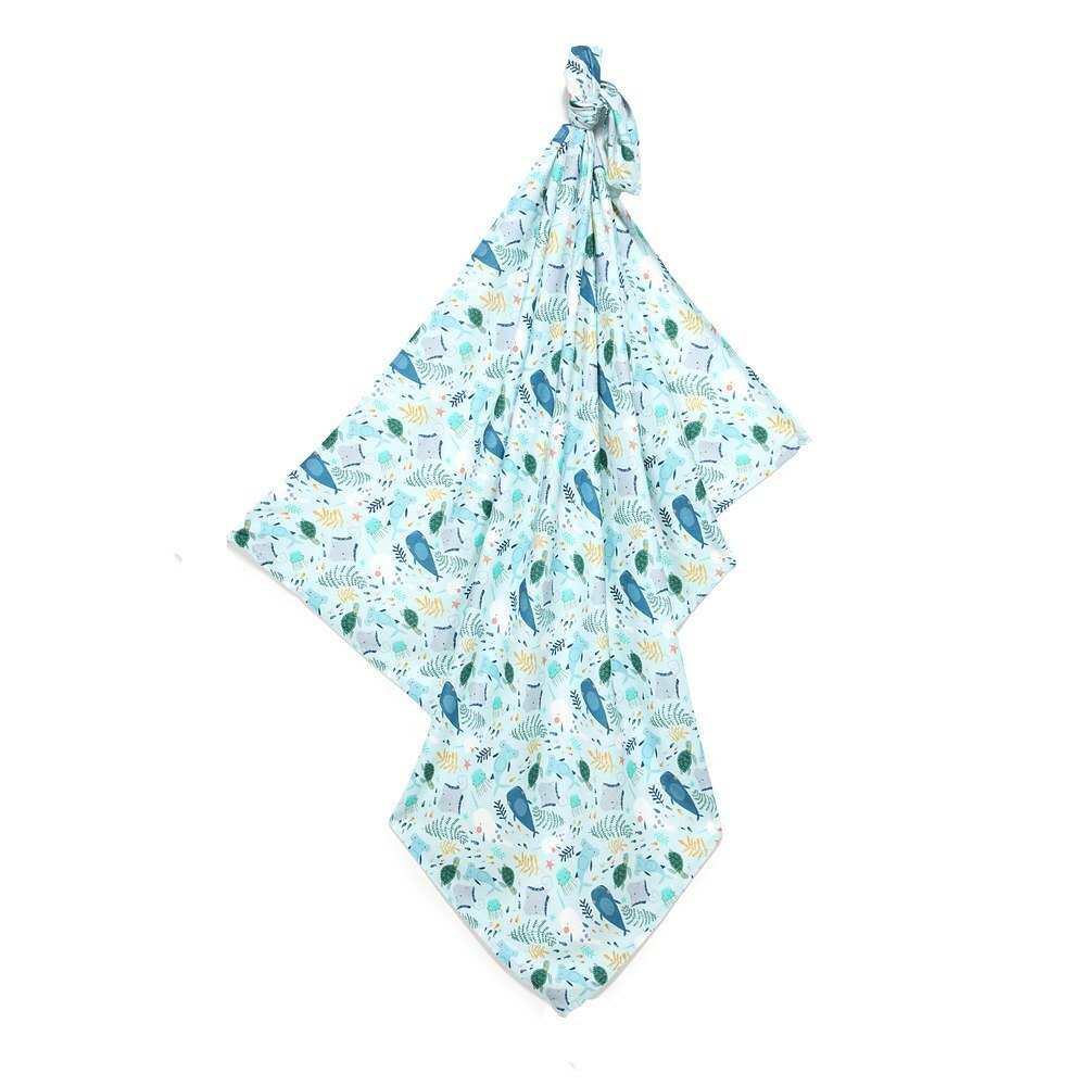 La Millou波蘭 竹纖涼感巾｜抗菌包巾｜海底總動員