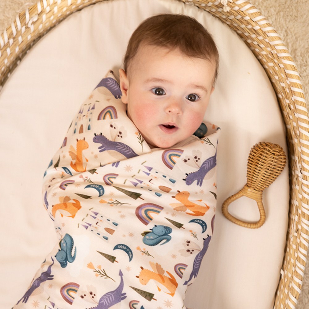 La Millou波蘭 竹纖涼感巾｜抗菌包巾｜肚肚胖火龍