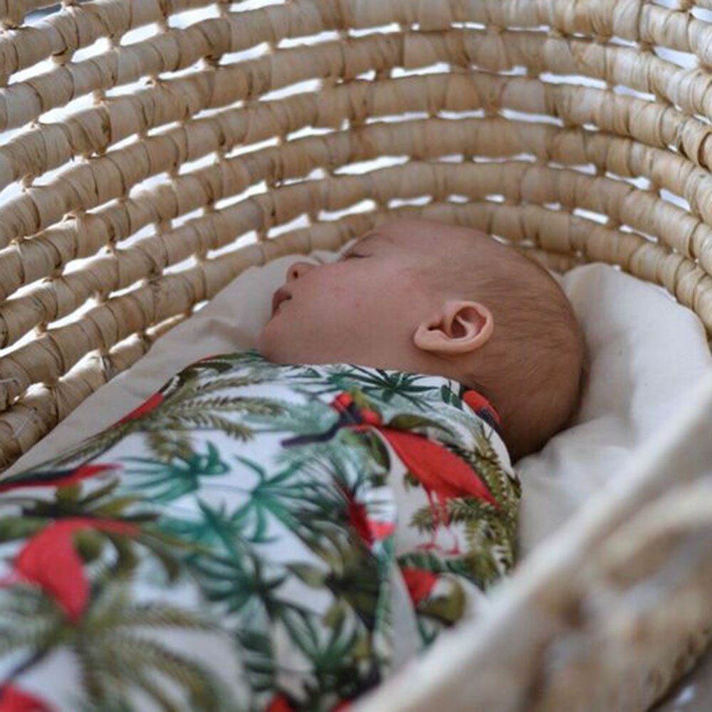 La Millou波蘭 竹纖涼感巾｜抗菌包巾｜熱情火鳥