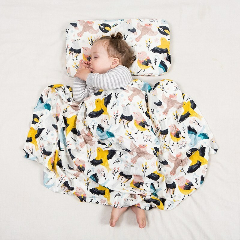 La Millou波蘭 竹纖涼感巾｜抗菌包巾｜春日小雛菊