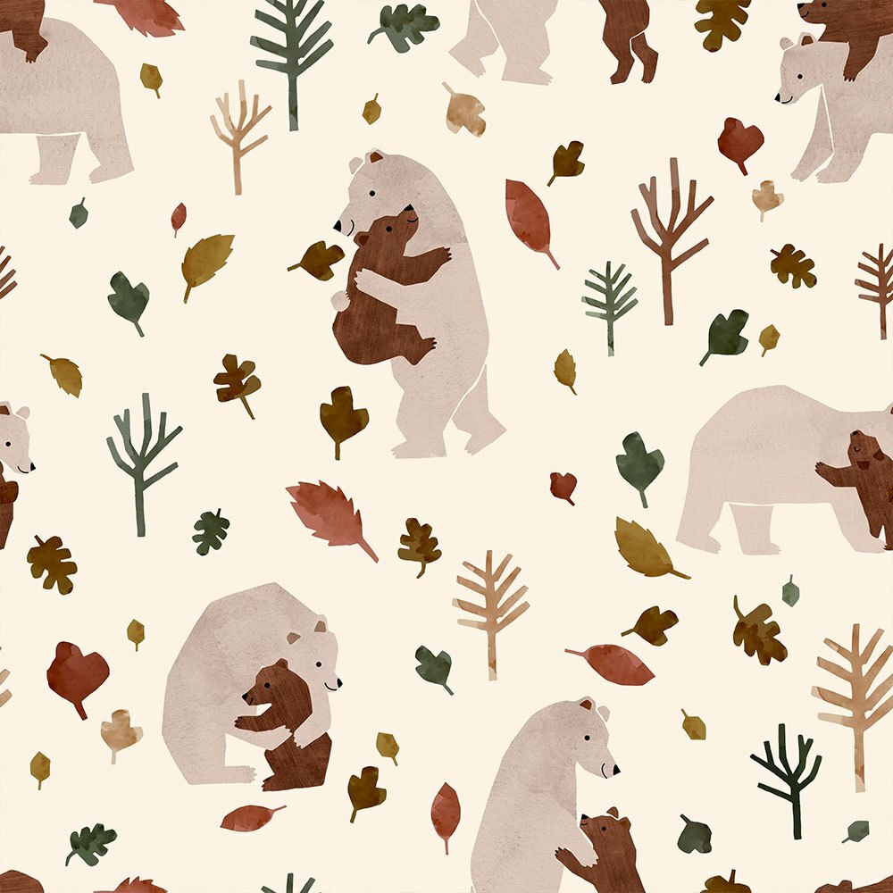 La Millou波蘭 竹纖涼感巾加大(140x110cm)｜抗菌包巾｜暖心抱抱熊