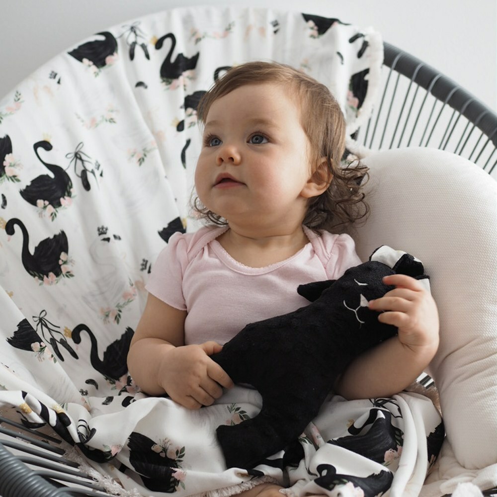 La Millou波蘭 竹纖涼感巾加大款圓形流蘇｜抗菌包巾｜可愛鳥語