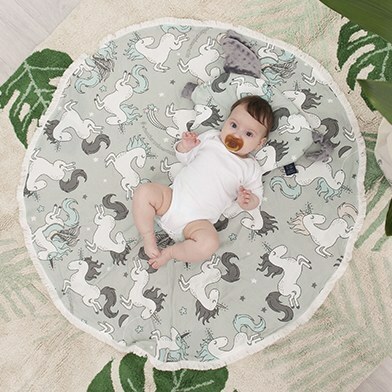 La Millou波蘭 竹纖涼感巾加大款圓形流蘇｜抗菌包巾｜仙履奇緣(粉底)