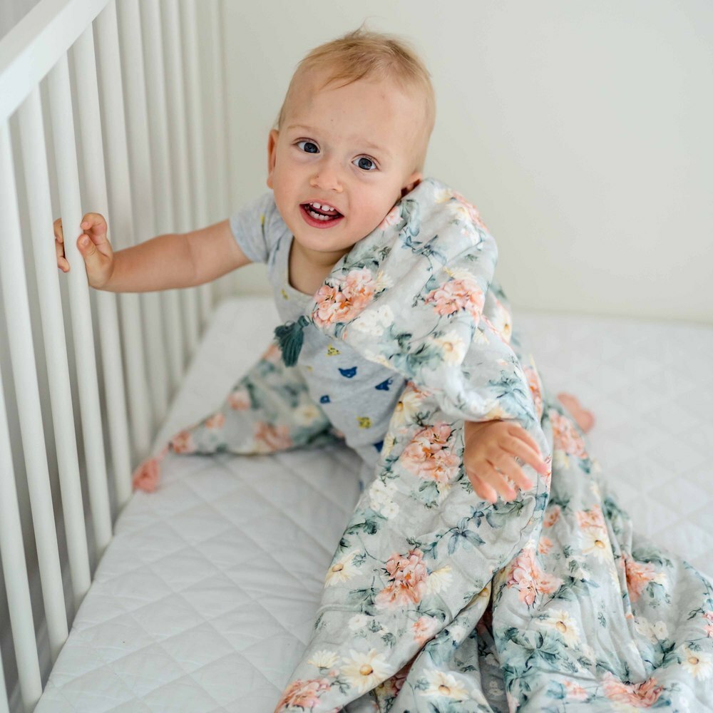 抑菌被｜La Millou波蘭 竹纖涼感被(升級版)(140x110cm)｜棕櫚可可樹