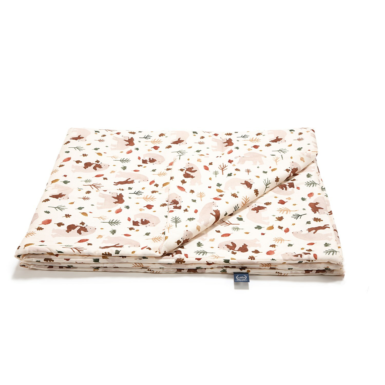 La Millou波蘭 竹纖涼感被(140x110cm)｜抗菌被｜無流蘇簡約質感｜暖心抱抱熊