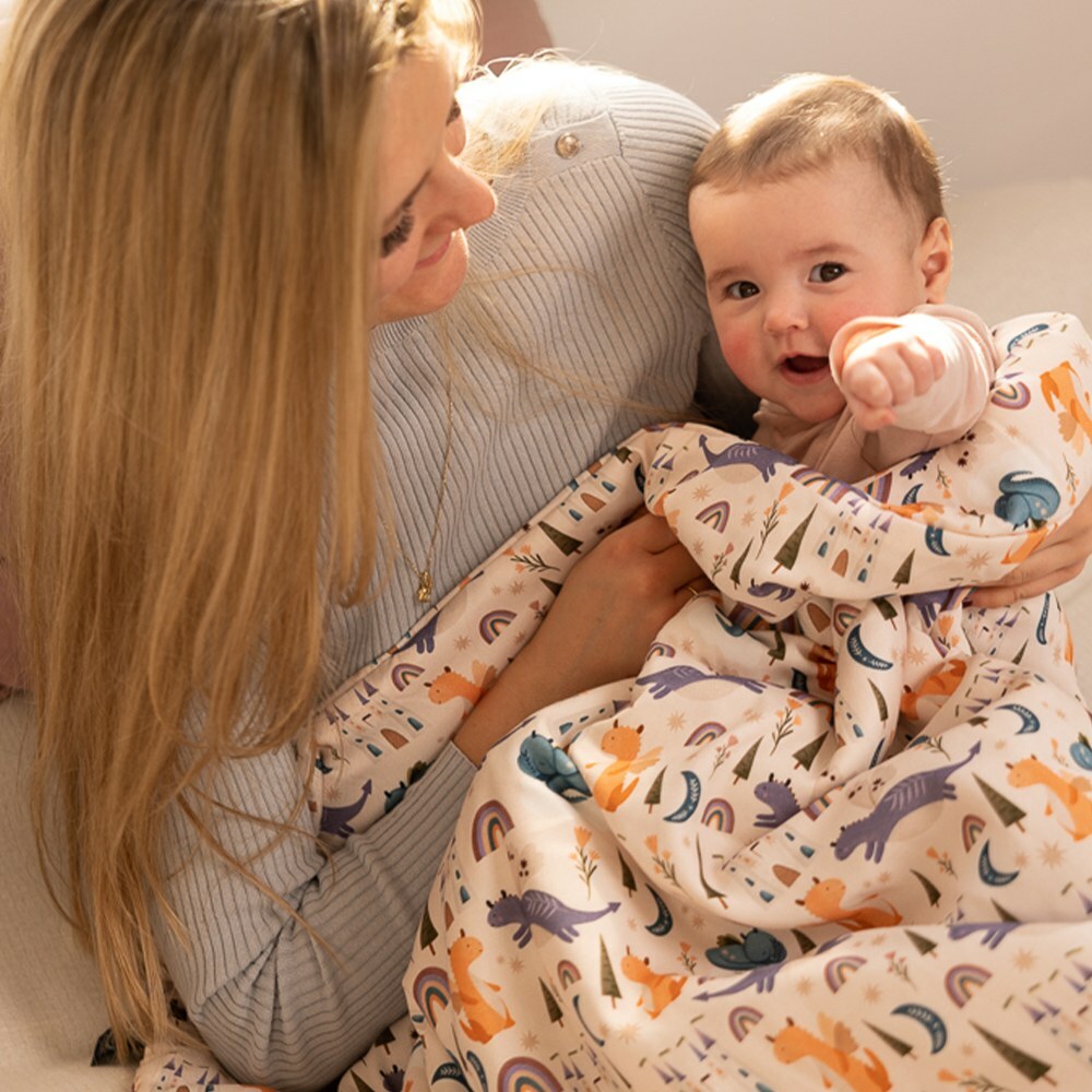 La Millou波蘭 竹纖涼感被(140x110cm)｜抗菌被｜無流蘇簡約質感｜肚肚胖火龍