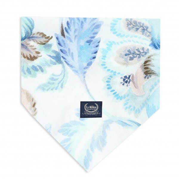 La Millou波蘭 竹纖涼感口水兜｜抗菌口水兜｜希臘紫鳶花