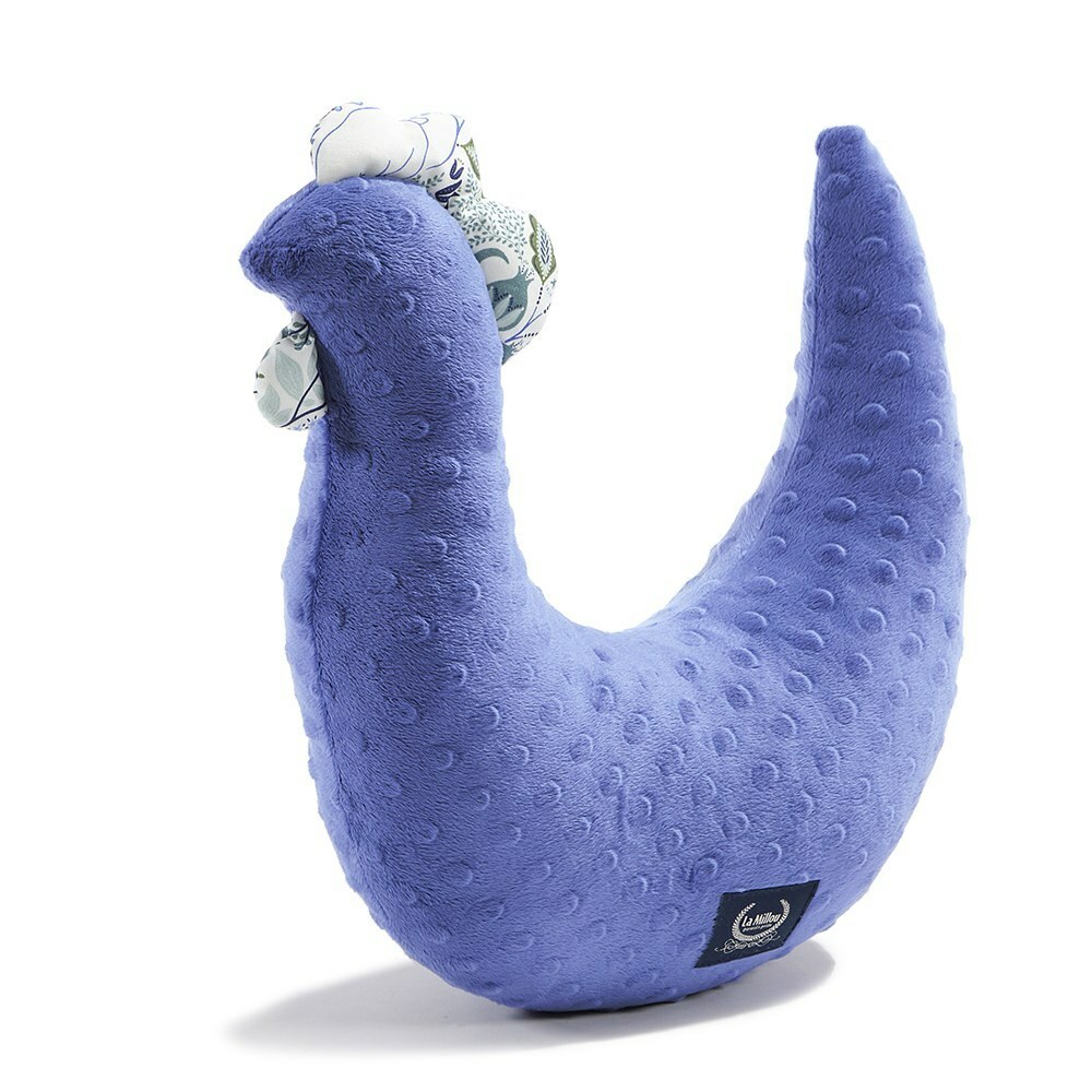 La Millou波蘭 黛安奶奶迷你雞｜豆豆護頸枕｜地中海藍