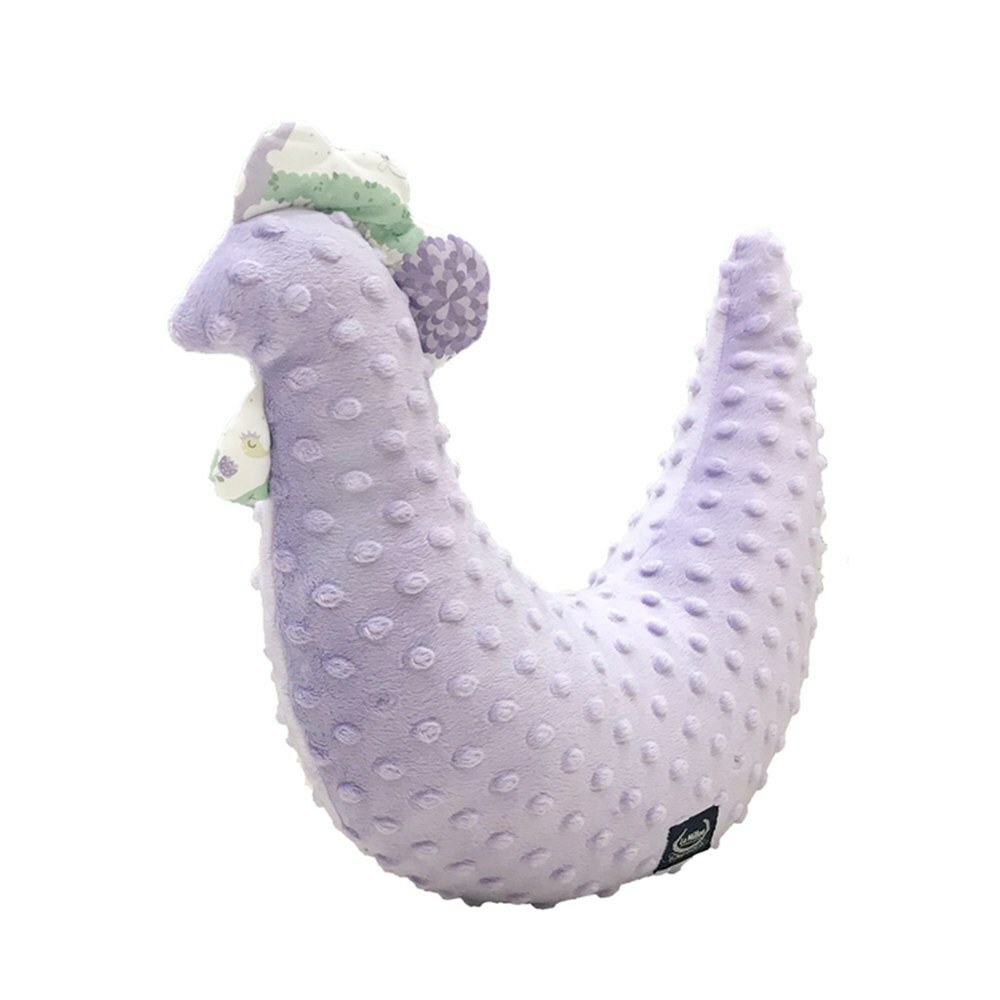 La Millou波蘭 黛安奶奶迷你雞｜豆豆護頸枕｜粉紫馬卡龍