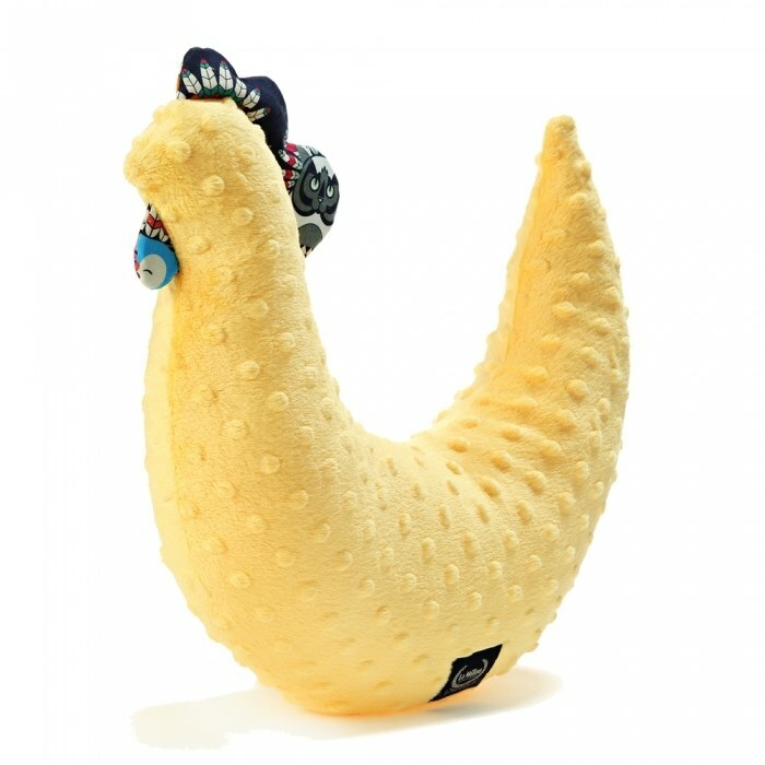 La Millou波蘭 黛安奶奶迷你雞｜豆豆護頸枕｜清恬芒果黃