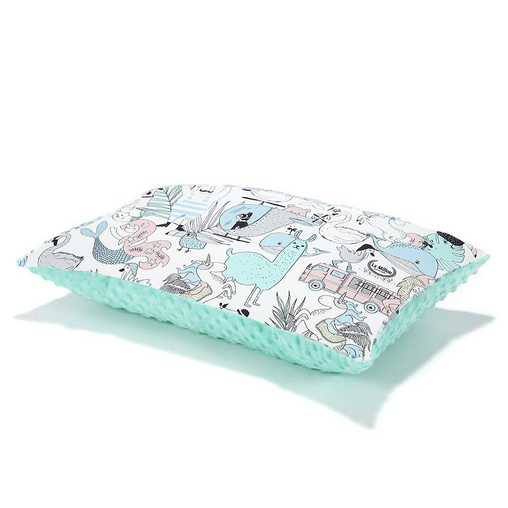 La Millou波蘭 豆豆大枕心｜La Millou Family II｜粉嫩糖果綠