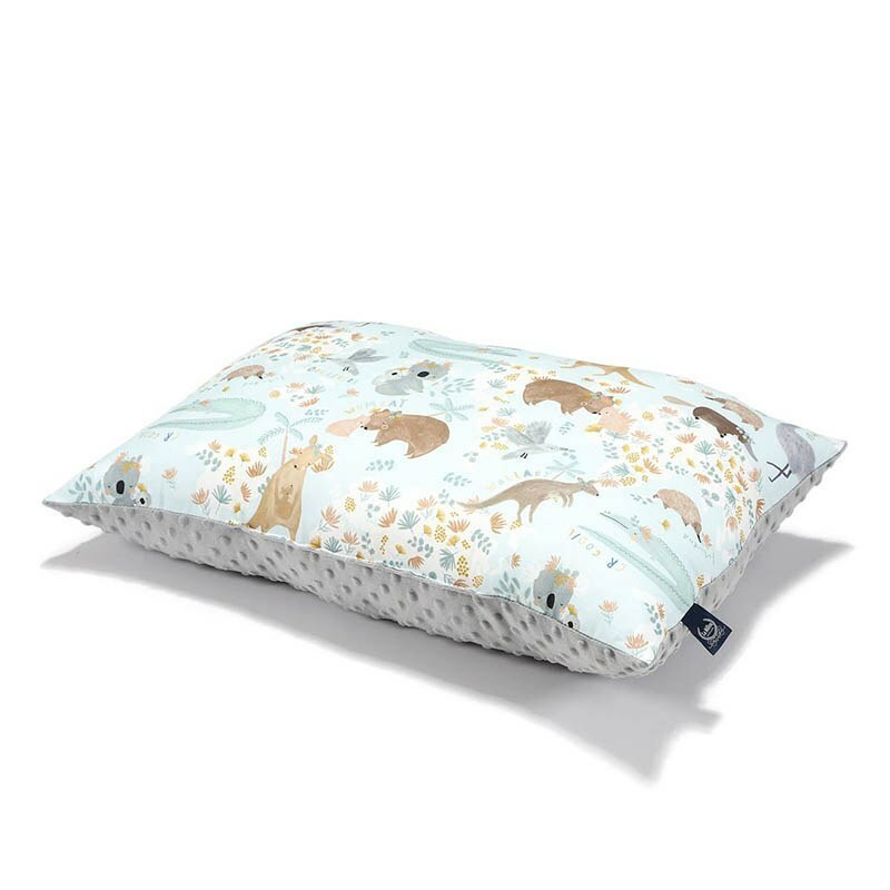 La Millou波蘭 豆豆大枕心｜澳洲森友會(藍底)｜銀河星空灰