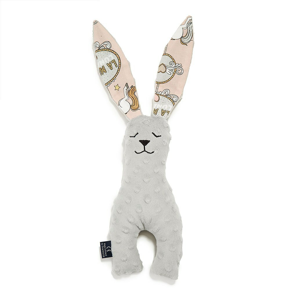 La Millou波蘭 豆豆安撫兔｜牛奶星空灰