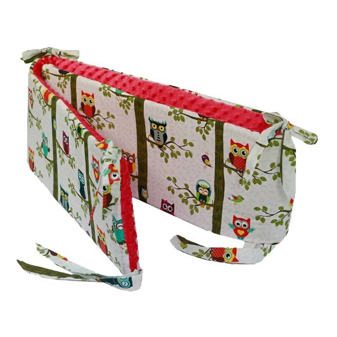 La Millou波蘭 拉米洛床圍｜樹屋貓頭鷹｜粉紅棉花糖