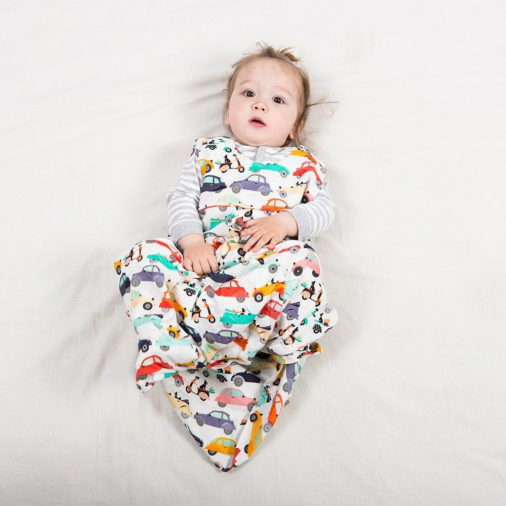 La Millou波蘭 抗菌竹纖涼感防踢被/防踢背心分腿扣(70cm)｜法鬥噗噗車