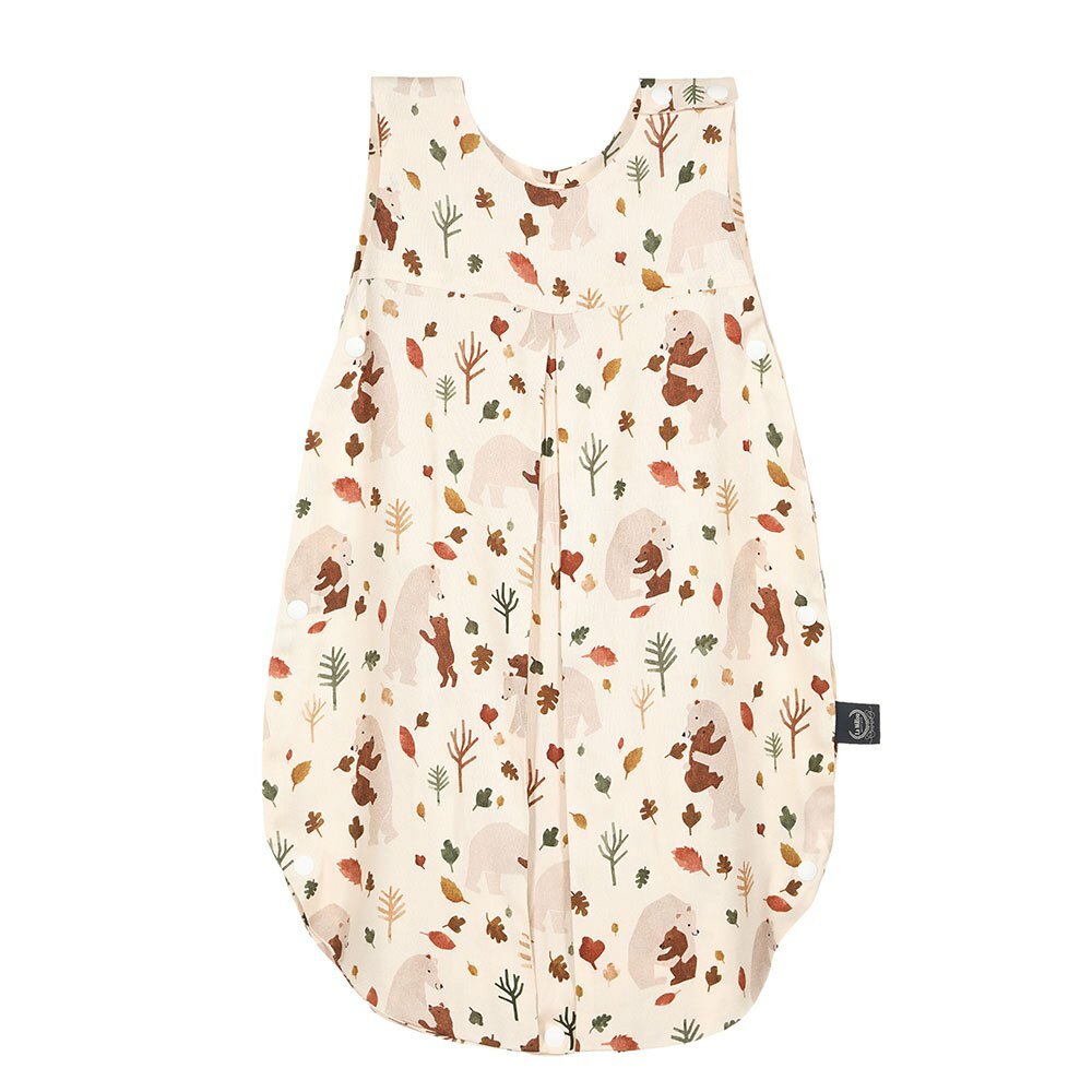 La Millou波蘭 抗菌竹纖涼感防踢被/防踢背心分腿扣(70cm)｜暖心抱抱熊