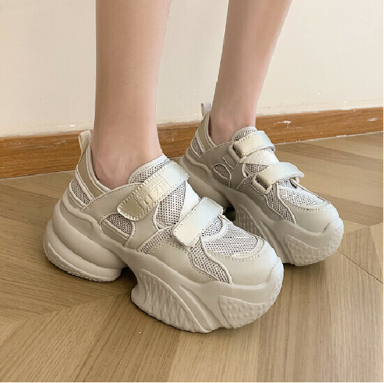 熱賣鏤空老爹鞋【金色】【34-39碼】(下單後請聯絡客服確認發貨尺碼)