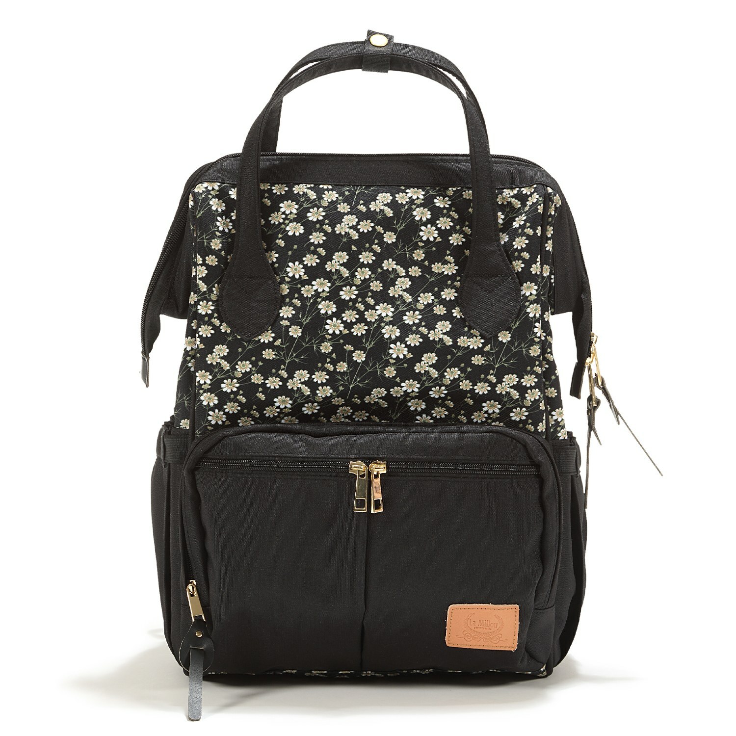 La Millou波蘭 DOLCE VITA 杜絲時尚媽媽後背包｜杜絲美麗黑