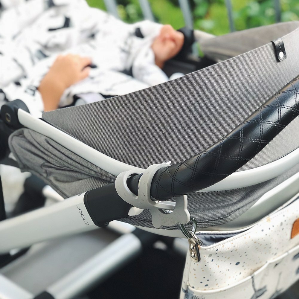 La Millou波蘭 DOLCE VITA 杜絲時尚熊耳掛環(橡膠款)｜純白