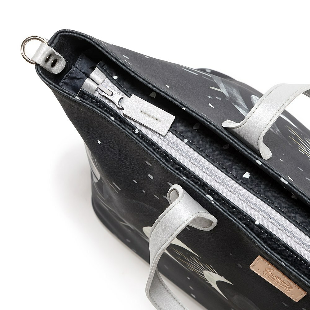 La Millou波蘭 FEERIA 妃芮亞時尚媽媽包組(拉鍊款)｜月光女神(黑夜)