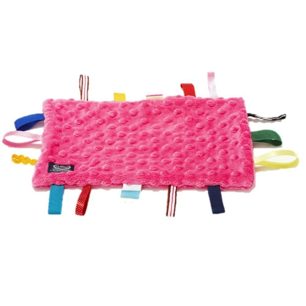 【原售價$896】La Millou波蘭 豆豆安撫巾｜桃氣小甜心