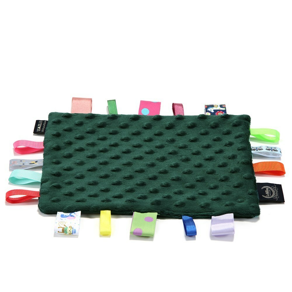 【原售價$896】La Millou波蘭 豆豆安撫巾｜憂憂森林綠