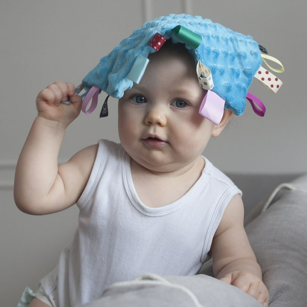 【原售價$896】La Millou波蘭 豆豆安撫巾｜法式香檳紫