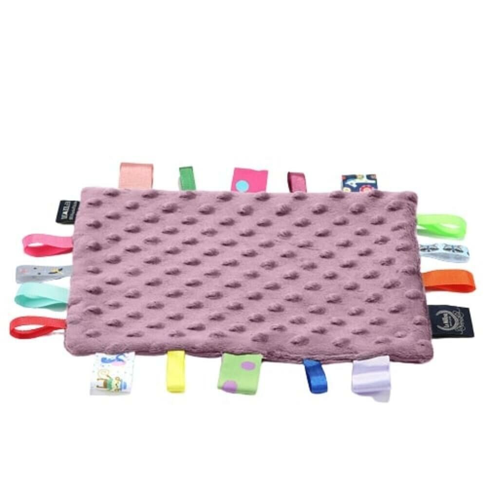 【原售價$896】La Millou波蘭 豆豆安撫巾｜法式香檳紫