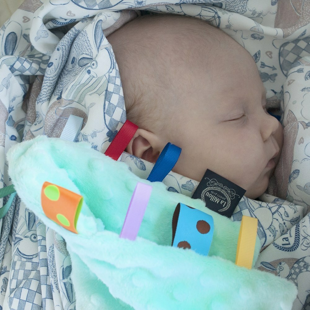 【原售價$896】La Millou波蘭 豆豆安撫巾｜伊莉沙白