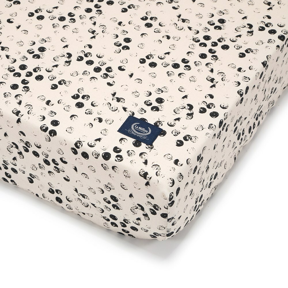 La Millou波蘭 拉米洛北歐風嬰兒床單(70x140cm)｜鼓手蹦蹦獅