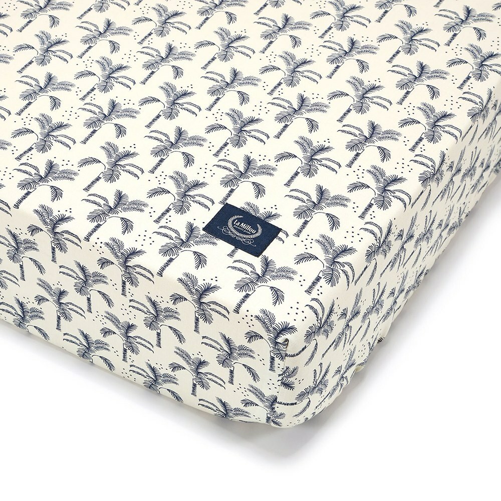 La Millou波蘭 拉米洛北歐風嬰兒床單(70x140cm)｜星空森林