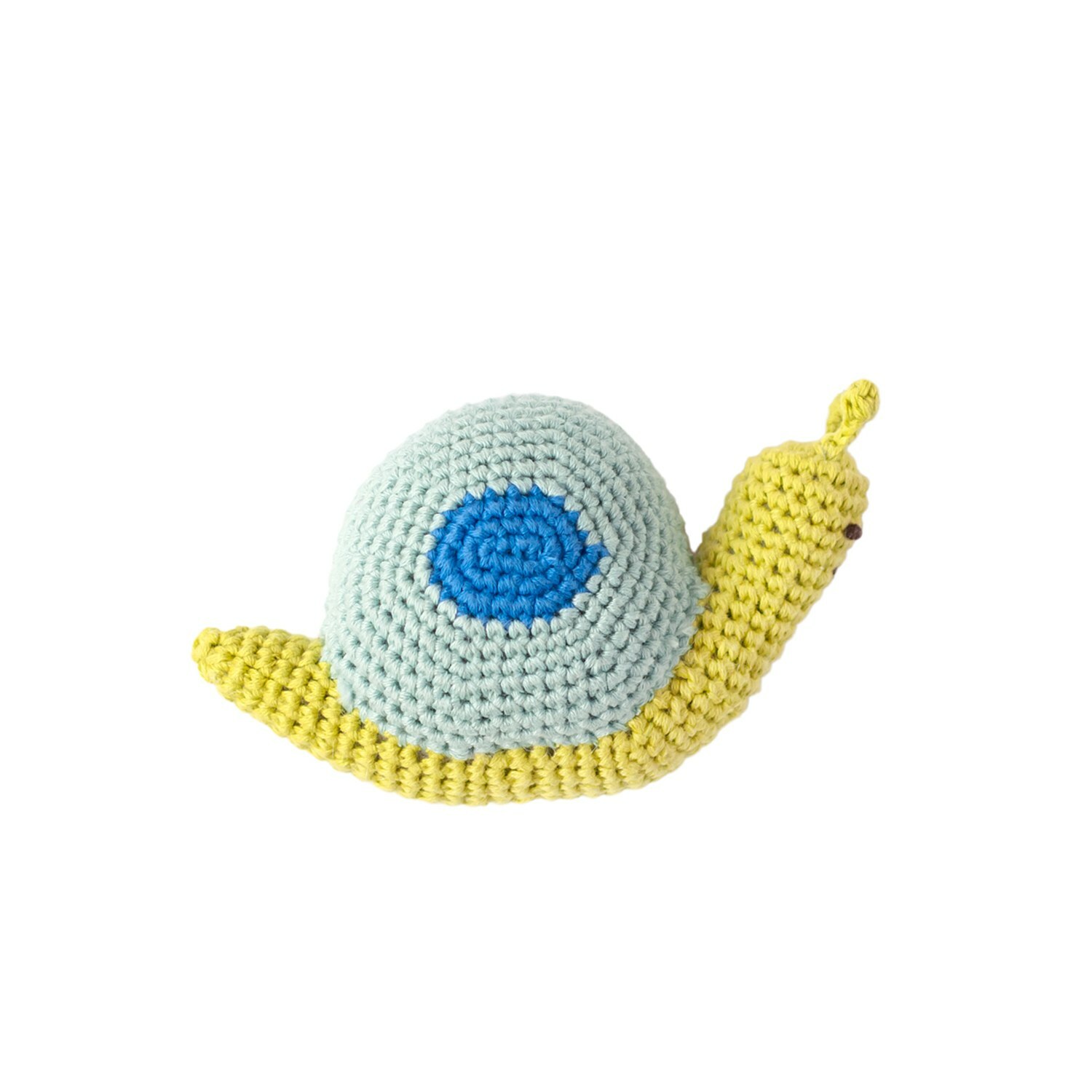 global affairs荷蘭 童話手工編織安撫搖鈴｜生態系列(小蝸牛)