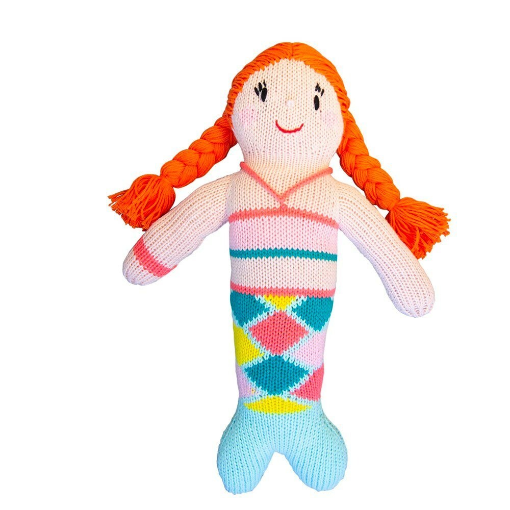 global affairs荷蘭 童話手工編織安撫玩偶2(36cm)｜美人魚