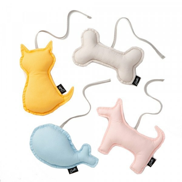 gunite 床邊遊戲吊飾｜可愛動物玩具組