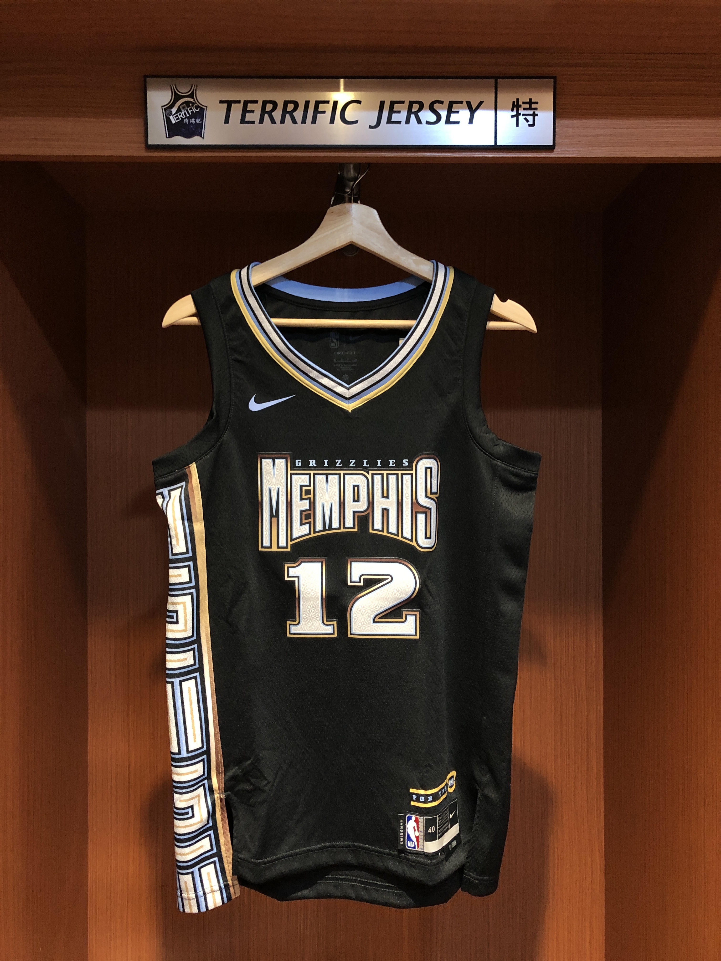 NBA球衣 Ja Morant 曼菲斯灰熊城市 City Nike Swingman 球迷版 熱轉印 全新