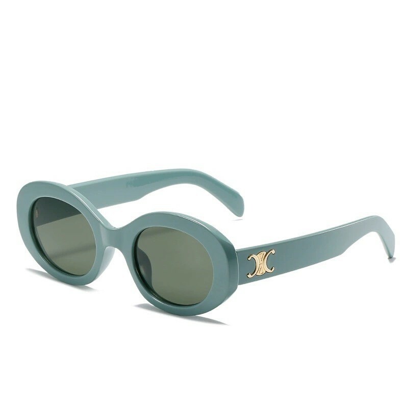 赫本風復古貓眼太陽眼鏡