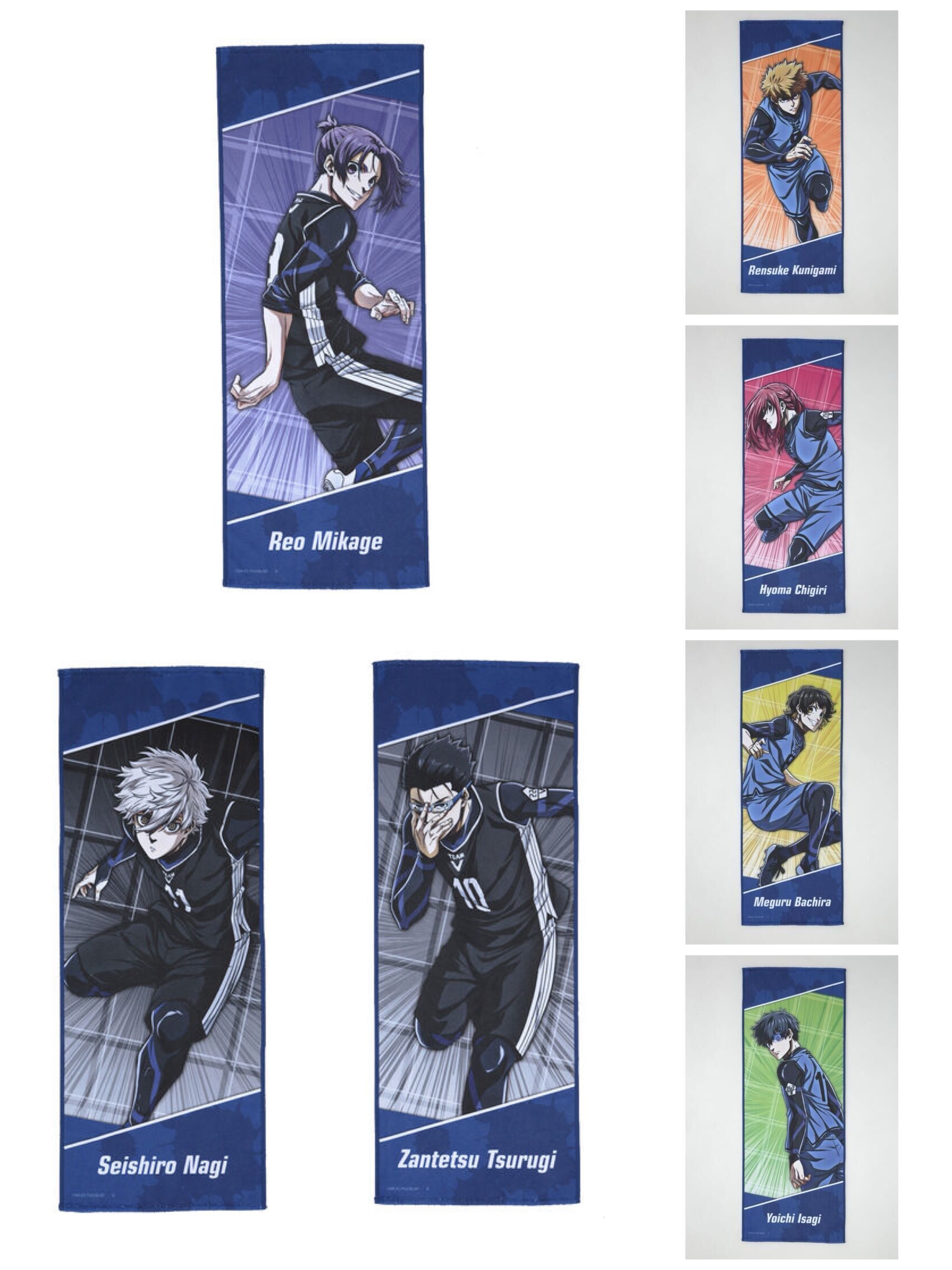 218566 Pbandai 預訂2024/12月 劇場版ブルーロック-EPISODE凪-　フェイスタオル