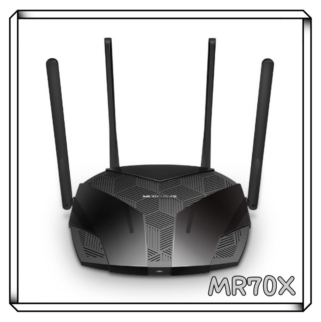 MERCUSYS 水星 MR70X AX1800 無線雙頻 Gigabit 路由器