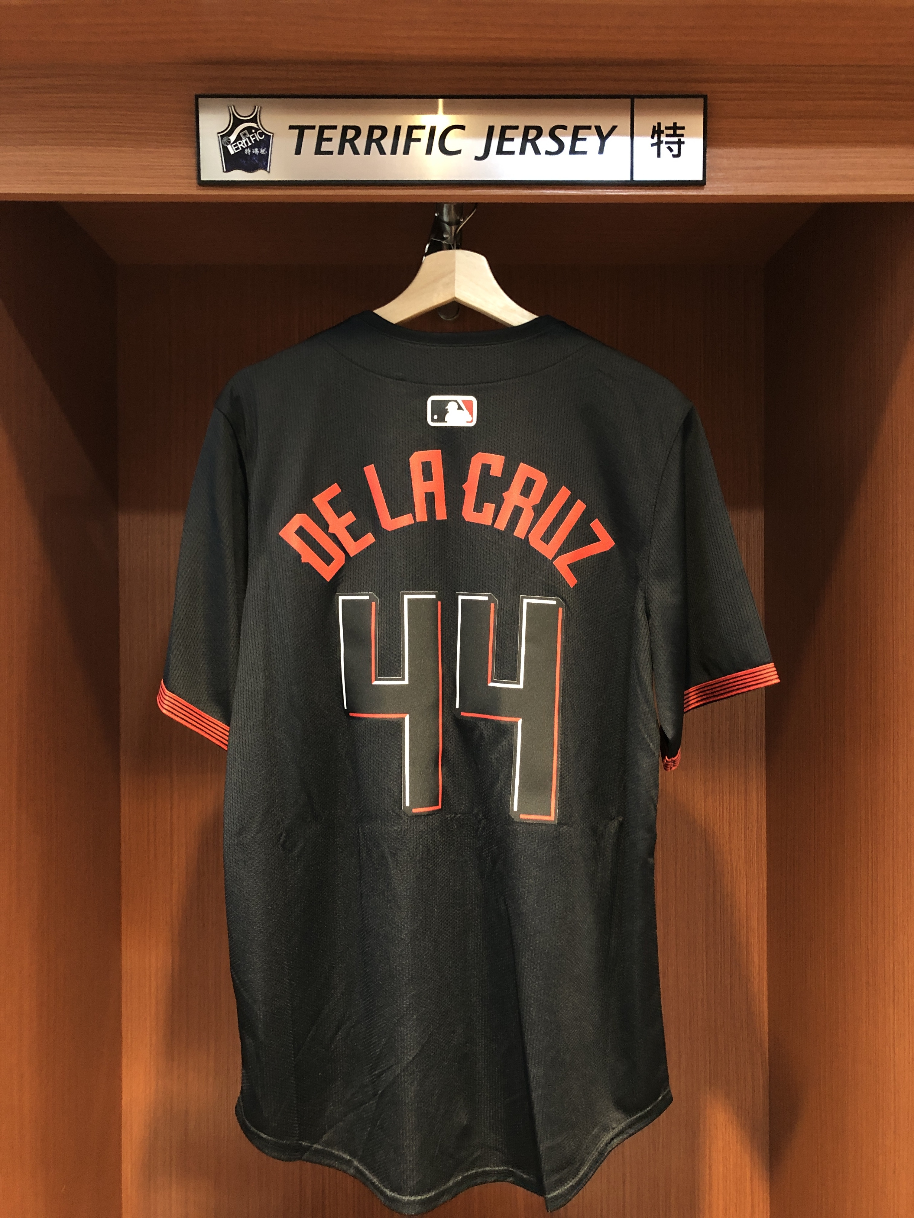 MLB球衣 De La Cruz 辛辛那提紅人城市 Nike Limited Player Name Jersey 球迷版 熱轉印 全新