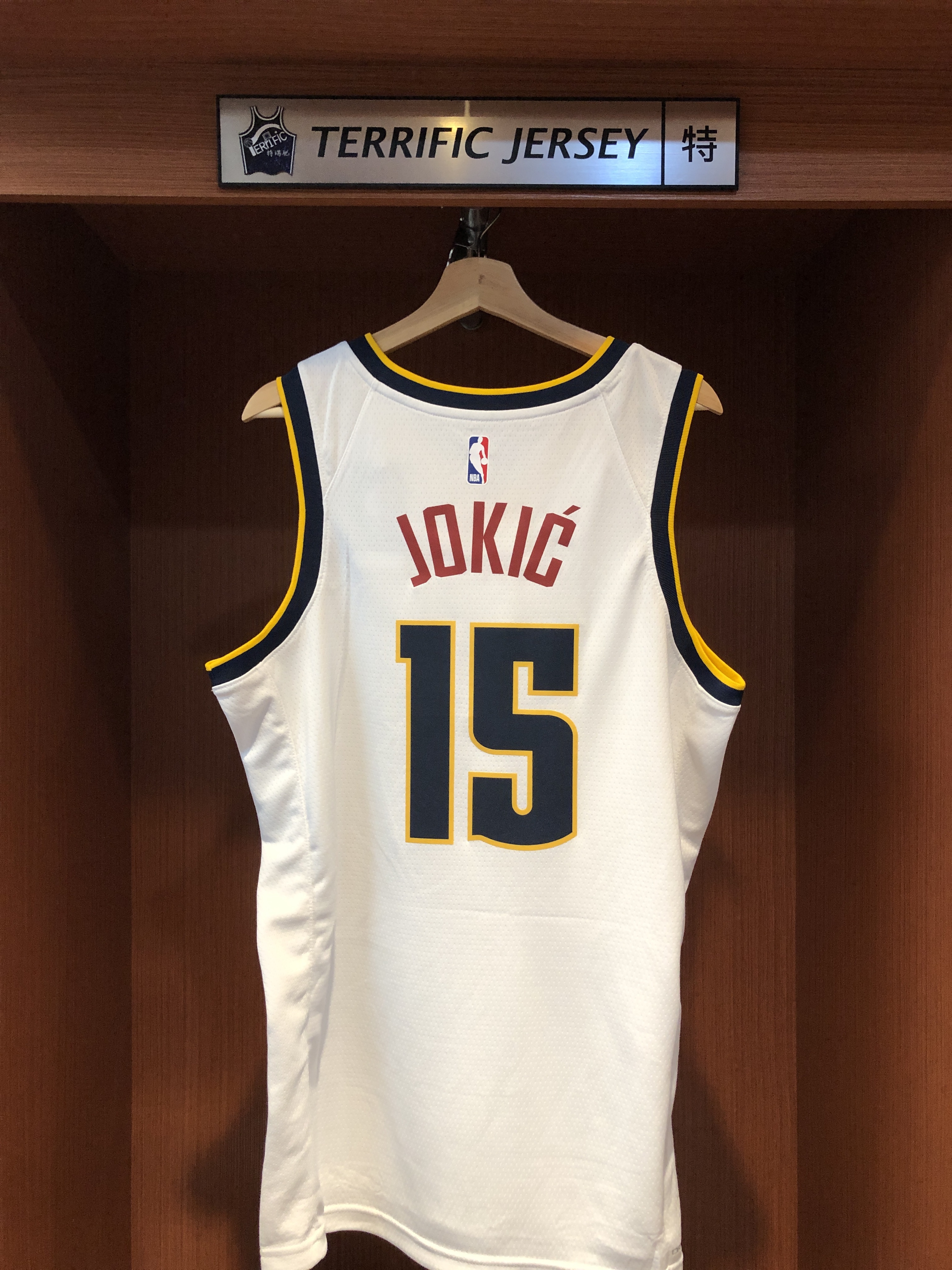 NBA球衣 Nikola Jokic 丹佛金塊白 Association Nike Swingman 球迷版 熱轉印 全新