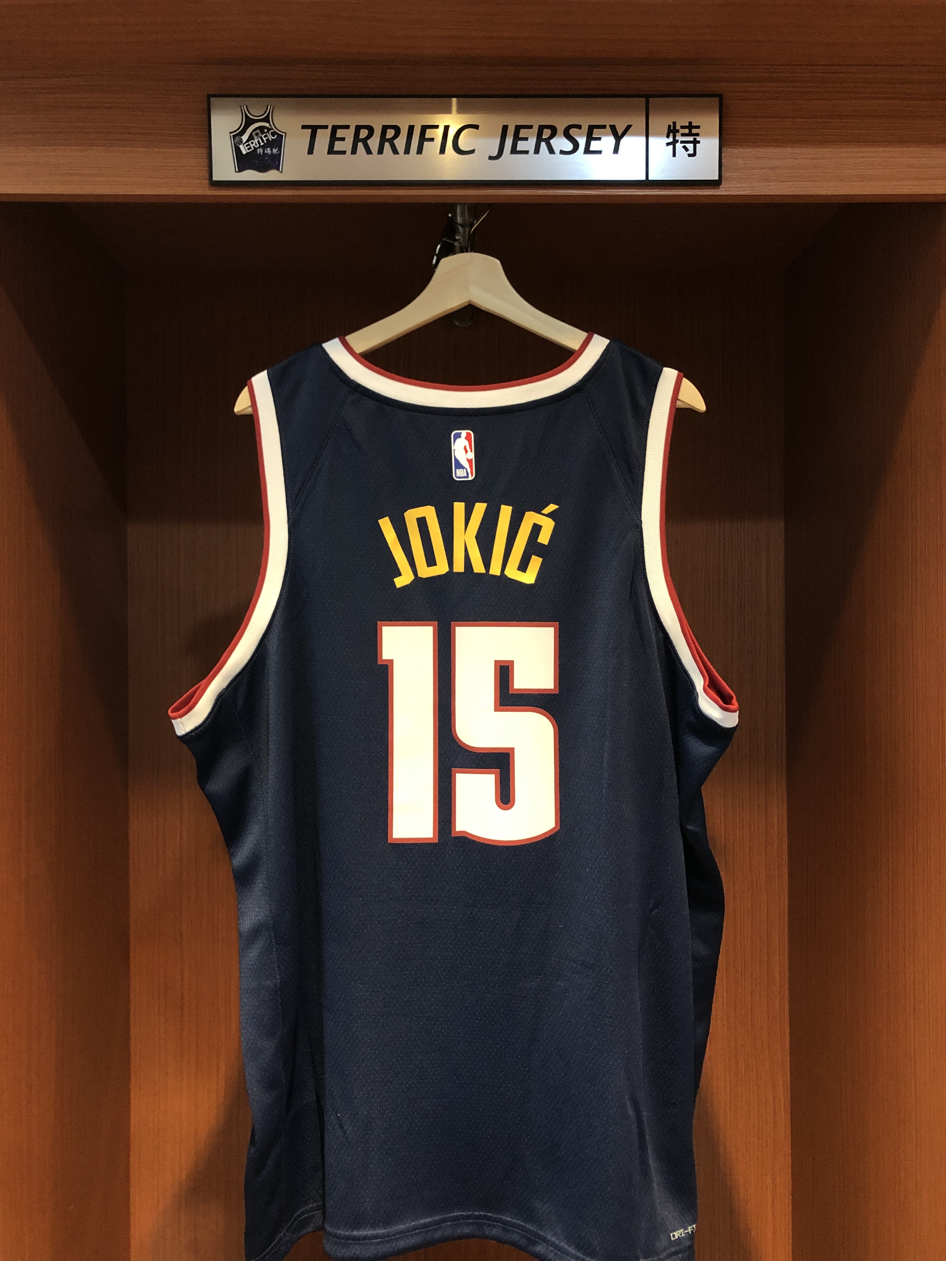 NBA球衣 Nikola Jokic 丹佛金塊深藍 Icon Nike Swingman 球迷版 熱轉印 全新
