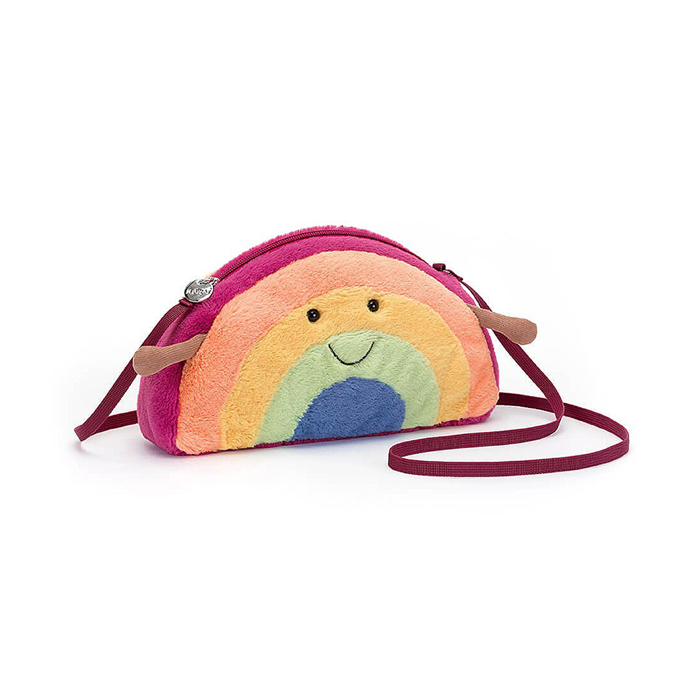 Jellycat Amuseable Rainbow Bag 彩虹斜背包