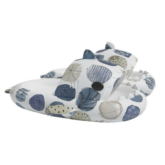 Hot selling shark wear-resistant hollow slippers [small round shark blue] [size 36-45] (please contact customer service to confirm the delivery size after placing the order)