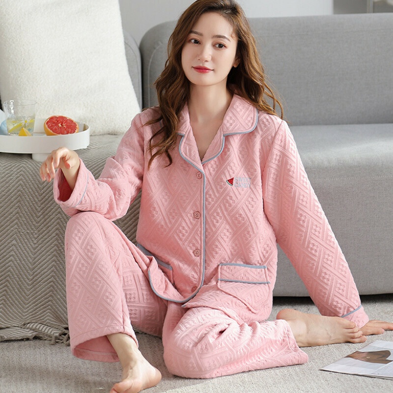 激抵長袖睡衣套裝【M-XXXL碼 XP4839】【下單后聯絡客服確認發貨尺碼 】