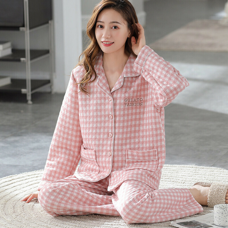 激抵長袖睡衣套裝【M-XXXL碼 XP4842】【下單后聯絡客服確認發貨尺碼 】