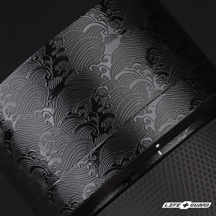 LIFE+GUARD 鏡頭貼膜安裝示意，適用 Panasonic LUMIX S 100mm F2.8