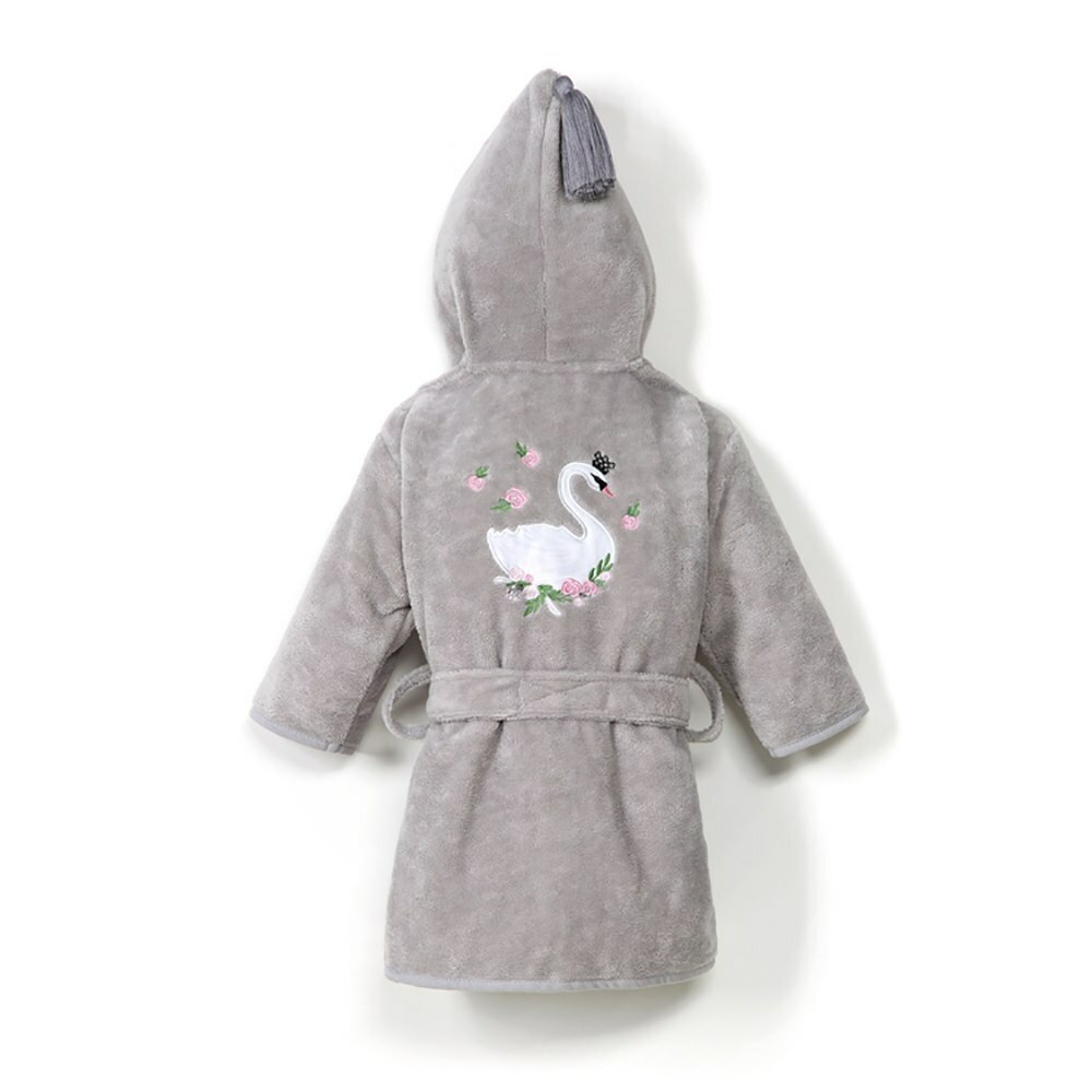 La Millou波蘭 篷篷睡袍浴袍標準(6m~2.5y)｜芭蕾舞天鵝｜銀河星空灰
